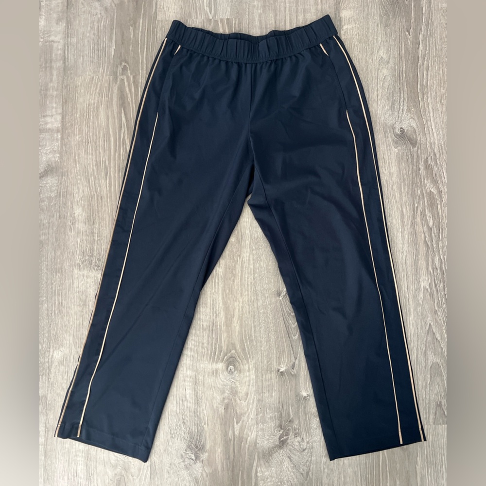 J. Jill FIT Navy Dress Athletic Pants silky Women’s Medium